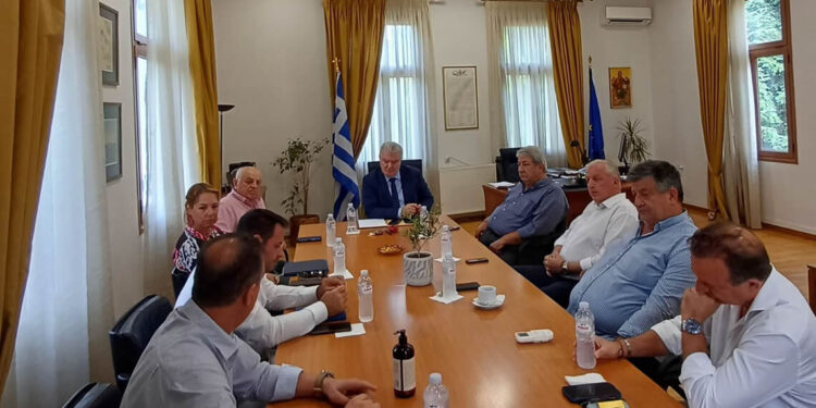 συνάντηση με Δημάρχους 26.8.25