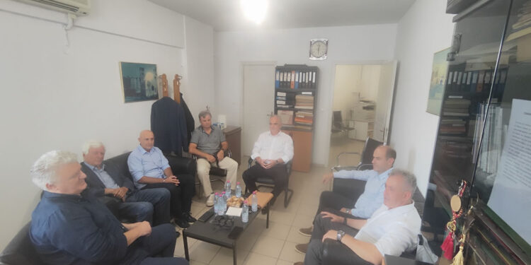 Συνάντηση Γραμματέα με Δημάρχους της Π.Ε. Άρτας