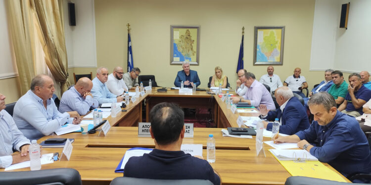 Σύσκεψη προβλημάτων υδροληψίας πηγές Αγίου Γεωργίου