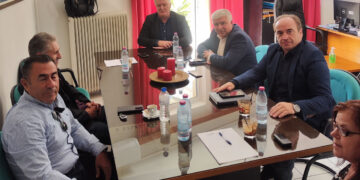 Με τους Δημάρχους Π.Ε. Πρέβεζας συναντήθηκε ο Γραμματέας της ΑΔΗ ΔΜ