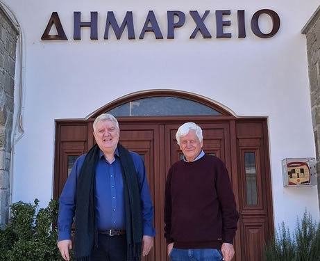 Επίσκεψη Γραμματέα Δήμο Κεντρικών Τζουμέρκων