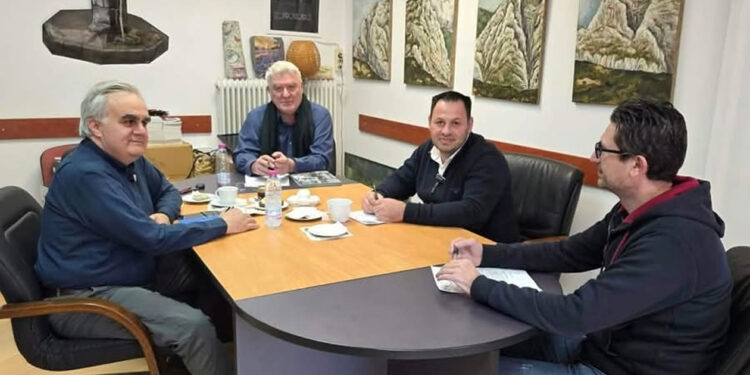 Επίσκεψη του Γραμματέα στο Δήμο Κεντρικών Τζουμέρκων