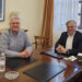 Ο Γραμματέας με τον Δήμαρχο Βοίου