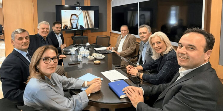 Συνάντηση με τον Υπουργό Ψηφιακής Διακυβέρνησης και Τεχνητής Νοημοσύνης, Δημήτρης Παπαστεργίου