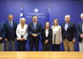 Συνάντηση των Γραμματέων Αποκεντρωμένων Διοικήσεων με τον Υπουργό Αγροτικής Ανάπτυξης και Τροφίμων Μαργαρίτη Σχοινά.